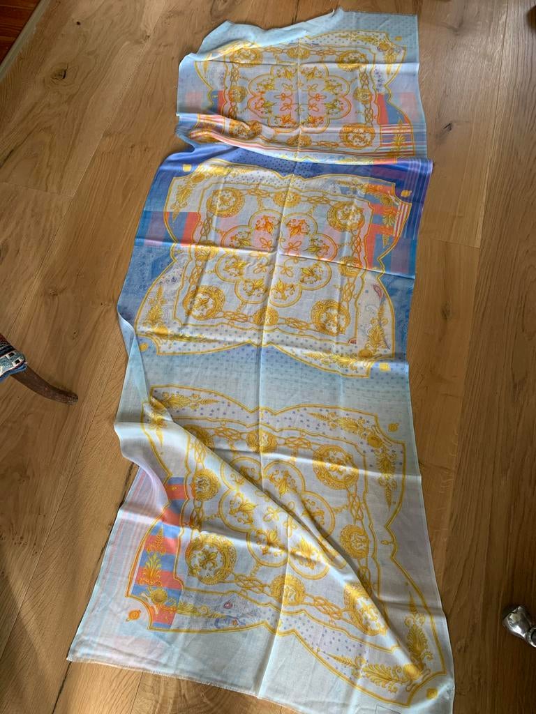 Codello megagrote stola, sjaal, barokprint en fleurs de lys, Kleding | Dames, Verzenden, CODELLO, Maat 46/48 (XL) of groter, Nieuw
