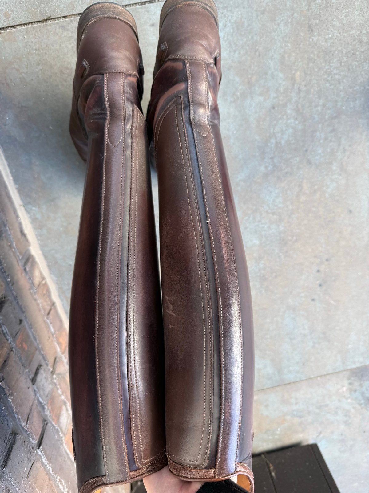Custom made De Niro laarzen, Gebruikt, Ritssluiting, Dressuur, Overige merken