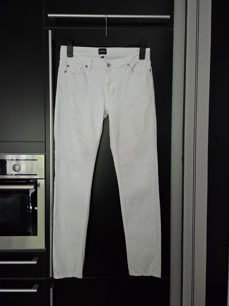 Witte jeans van 2-Bizzy, Kleding | Dames, 2-Bizzy, Wit, Ophalen of Verzenden, Zo goed als nieuw