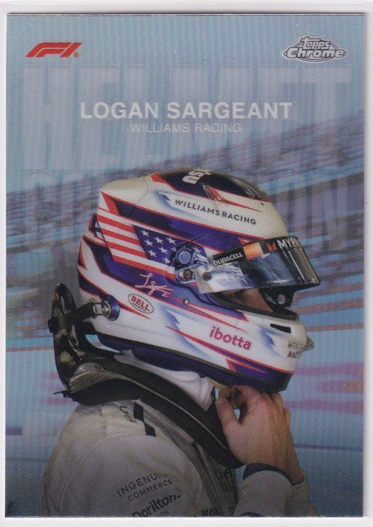 Logan Sargeant Helmet Refractor #HC-15, Verzenden, Nieuw, Formule 1
