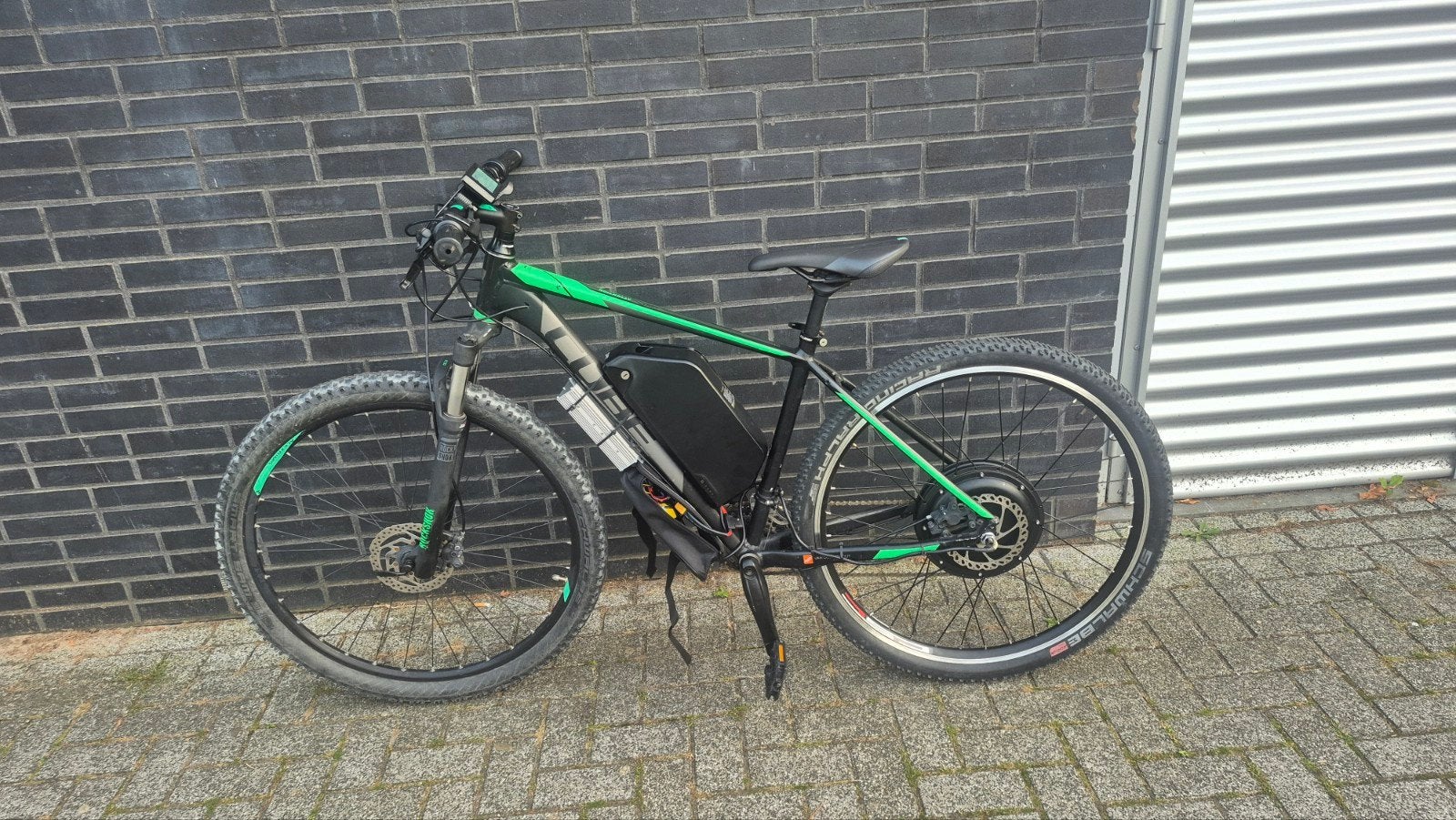 conversion kit met sterke motor en accu, Fietsen en Brommers, Gebruikt, Minder dan 47 cm, 50 km per accu of meer, Ophalen