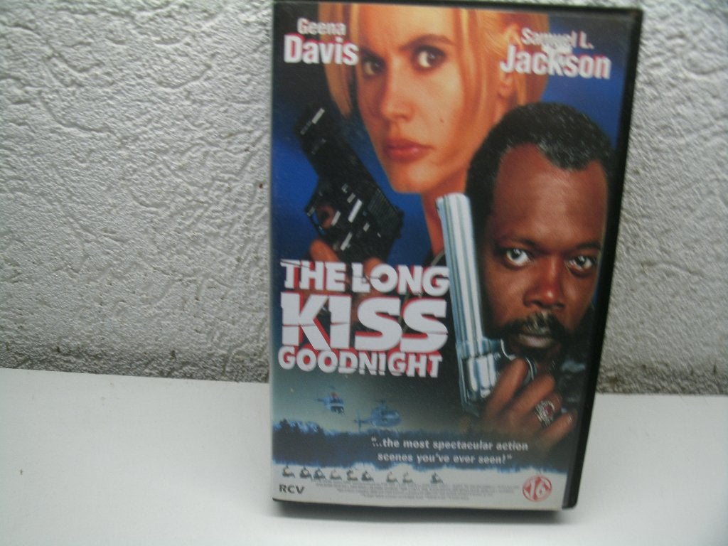 vhs 88b the long kiss goodnight, Vanaf 16 jaar, Ophalen of Verzenden, Zo goed als nieuw, Actie en Avontuur