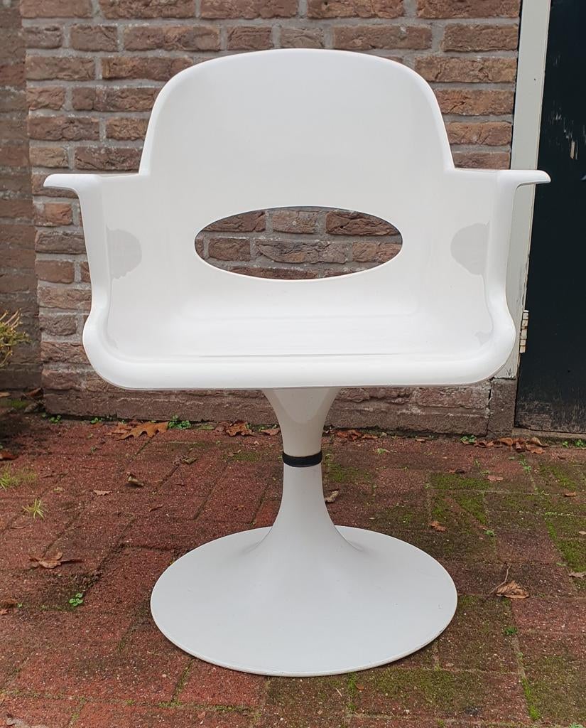 Vintage Kurz Tulip stoel Space Age design ( jaren ‘70), Huis en Inrichting, Ophalen, Gebruikt