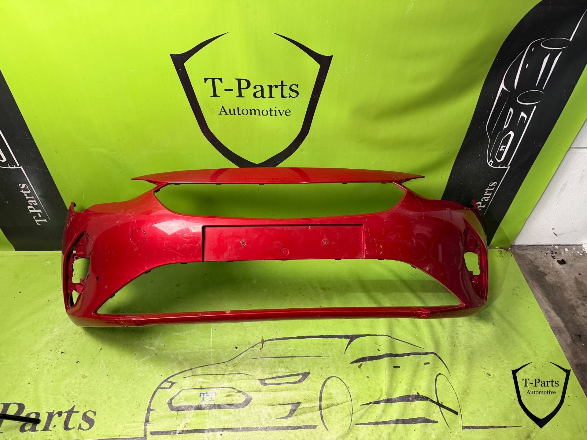 opel corsa F voorbumper 6X PDC bumper 166383581T, Gebruikt, Opel Automobile GmbH, Ophalen of Verzenden, Kontakt@opel-infoservice.de