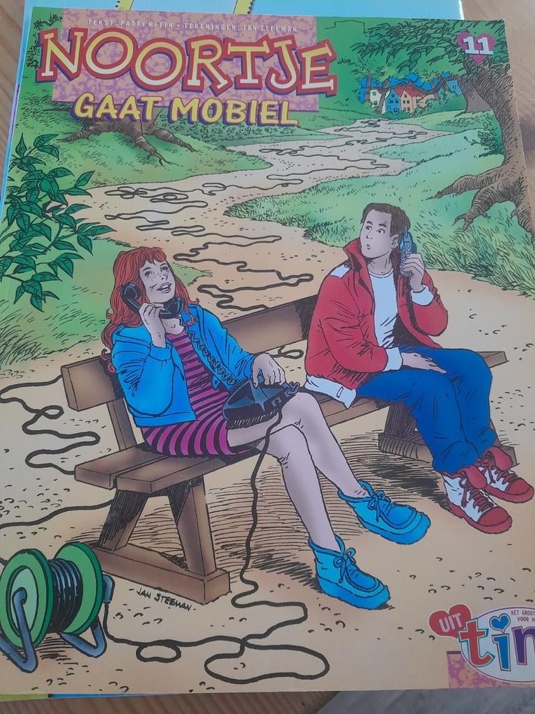 6 stripboeken van Noortje bekend van Tina, Boeken, Stripboeken, Eén stripboek, Ophalen of Verzenden