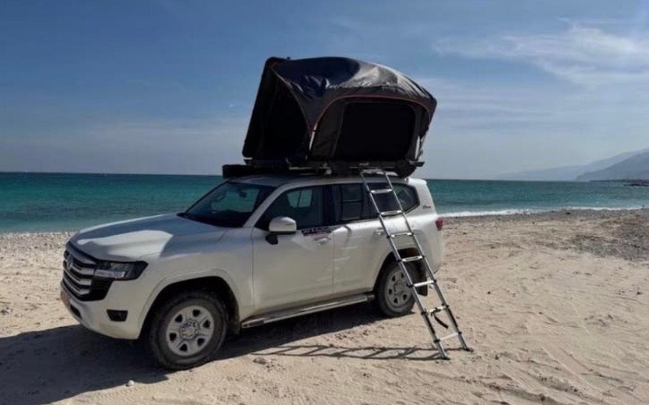 MG Rooftent 145 Hardtop | Incl. GRATIS bonusset, Ophalen, Nieuw, Tot en met 2