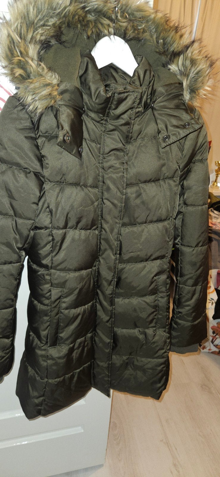 Winterjas maat 170, Ophalen of Verzenden, H&M, Meisje, Jas