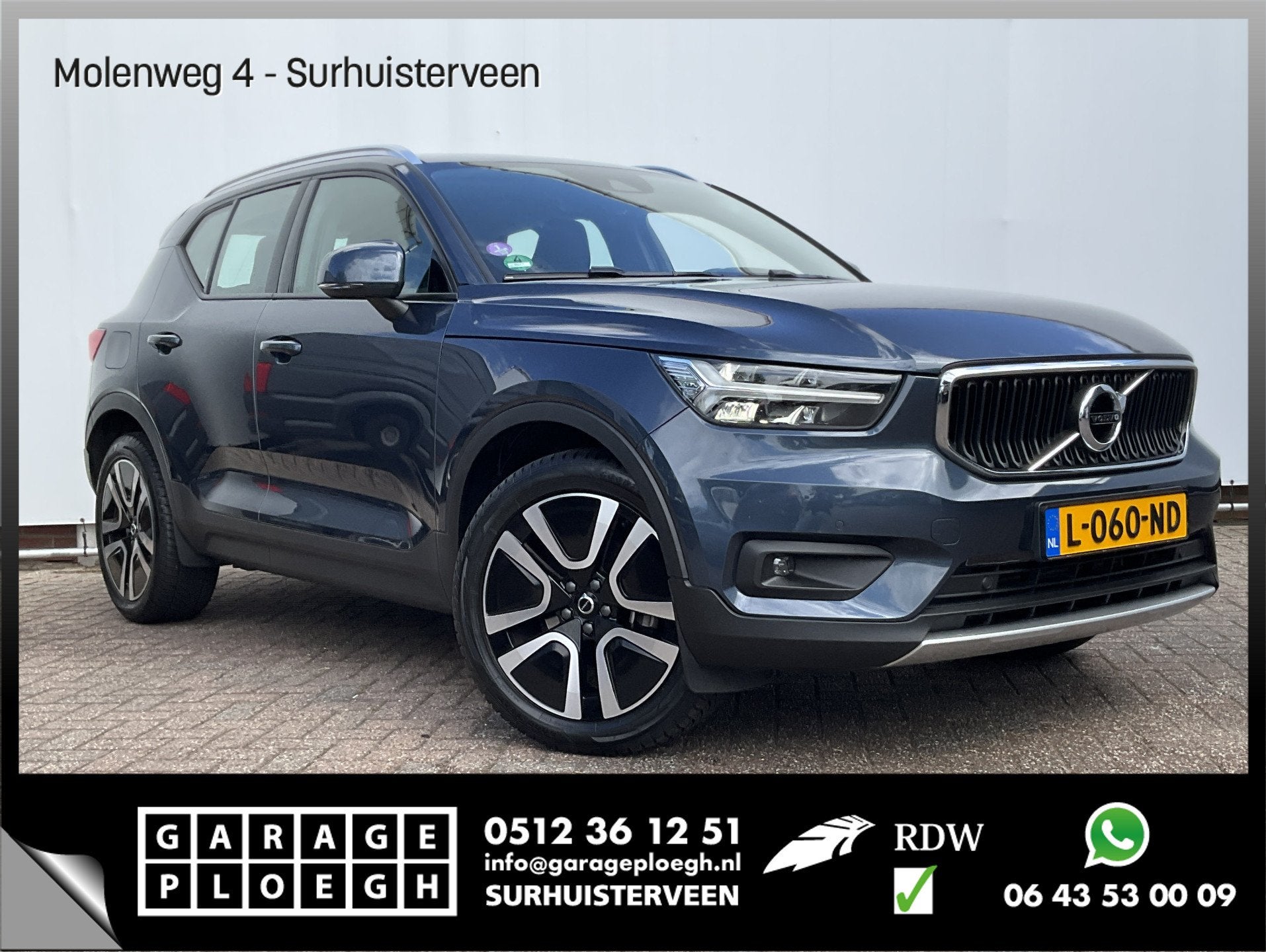 Volvo XC40 1.5 T3 Business Pro Automaat Adap.Cruise Nav/Cam, Auto's, Gebruikt, Euro 6, Blauw, Automatische klimaatregeling