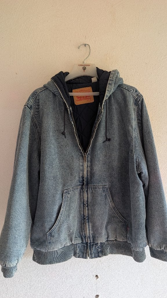 Levi's jeans jack maat L, Levi's, Blauw, Overige jeansmaten, Ophalen of Verzenden
