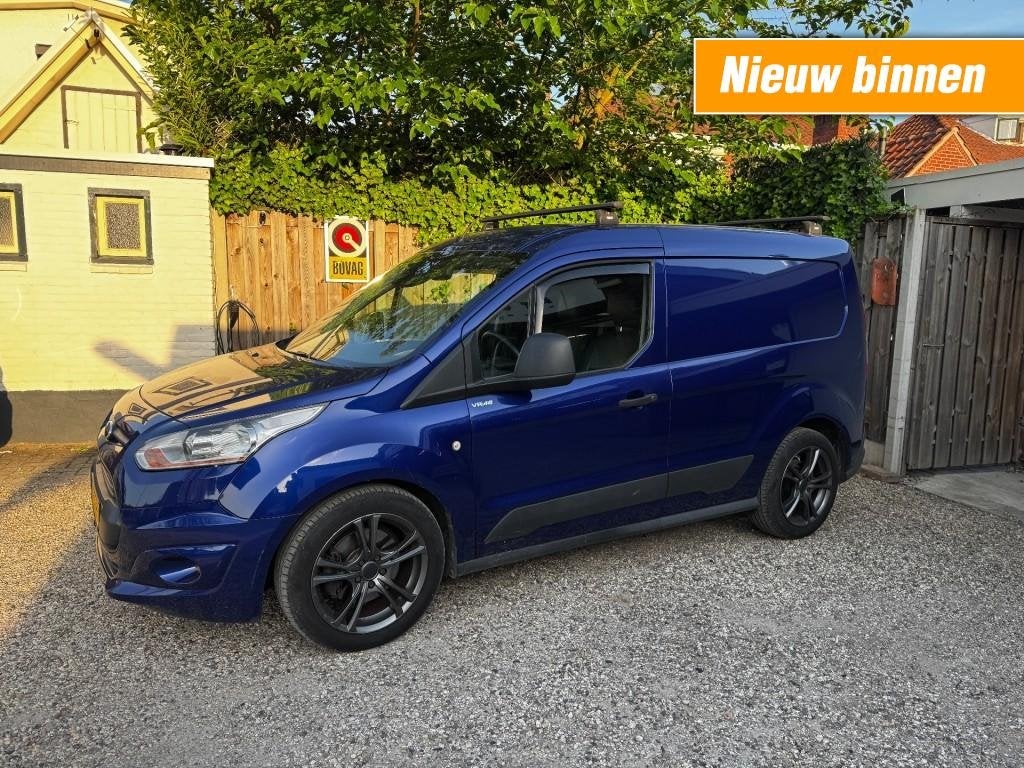 Ford TRANSIT CONNECT 1.6 TDCI L1 TR. F.ED trekhaak ,betimmer, Auto's, Met garantie (alle), 23 km/l, Origineel Nederlands, Bedrijf
