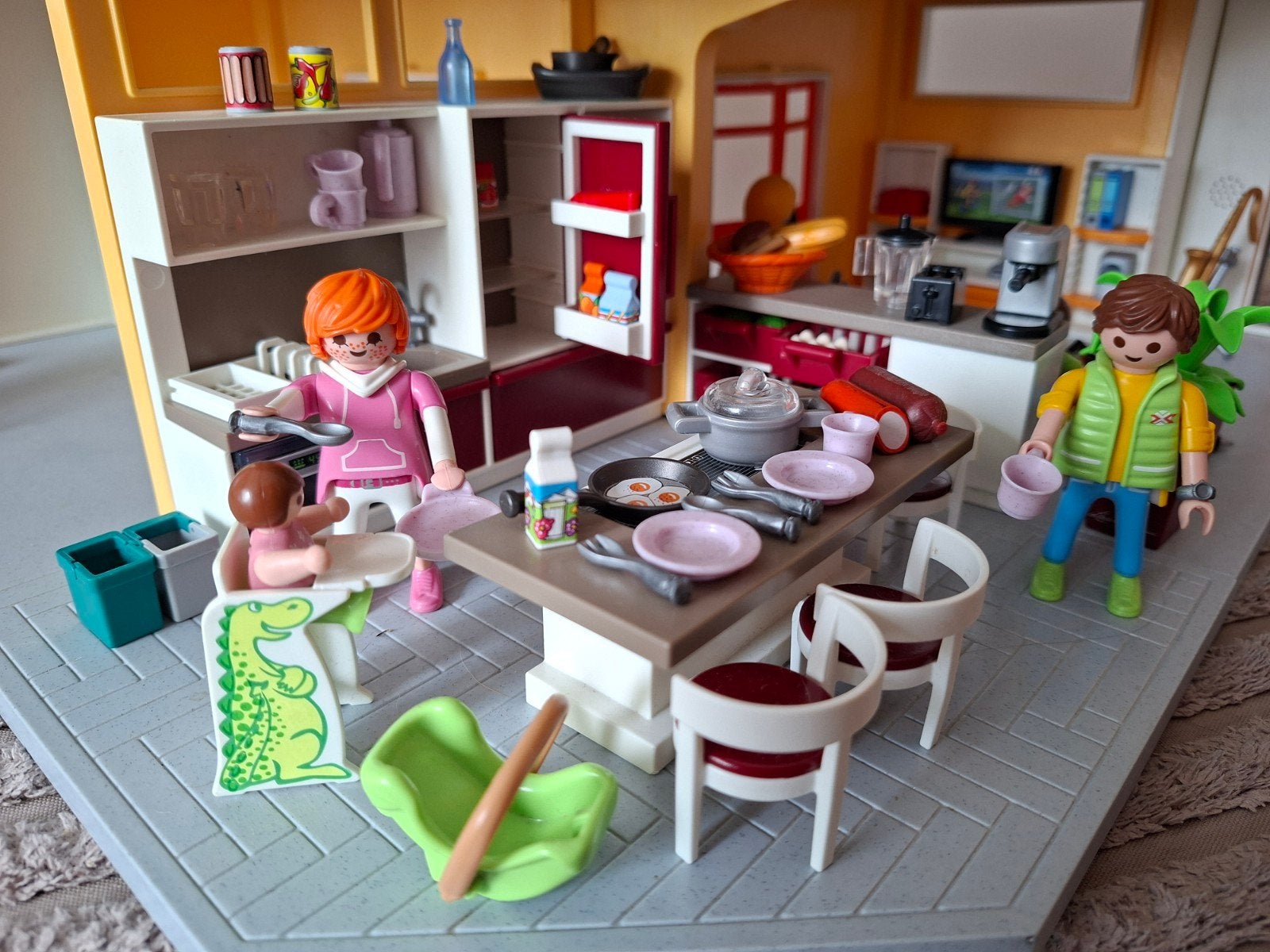 PLAYMOBIL 9269 – KEUKEN CITY LIFE, Kinderen en Baby's, Complete set, Overige typen, Ophalen of Verzenden, Zo goed als nieuw