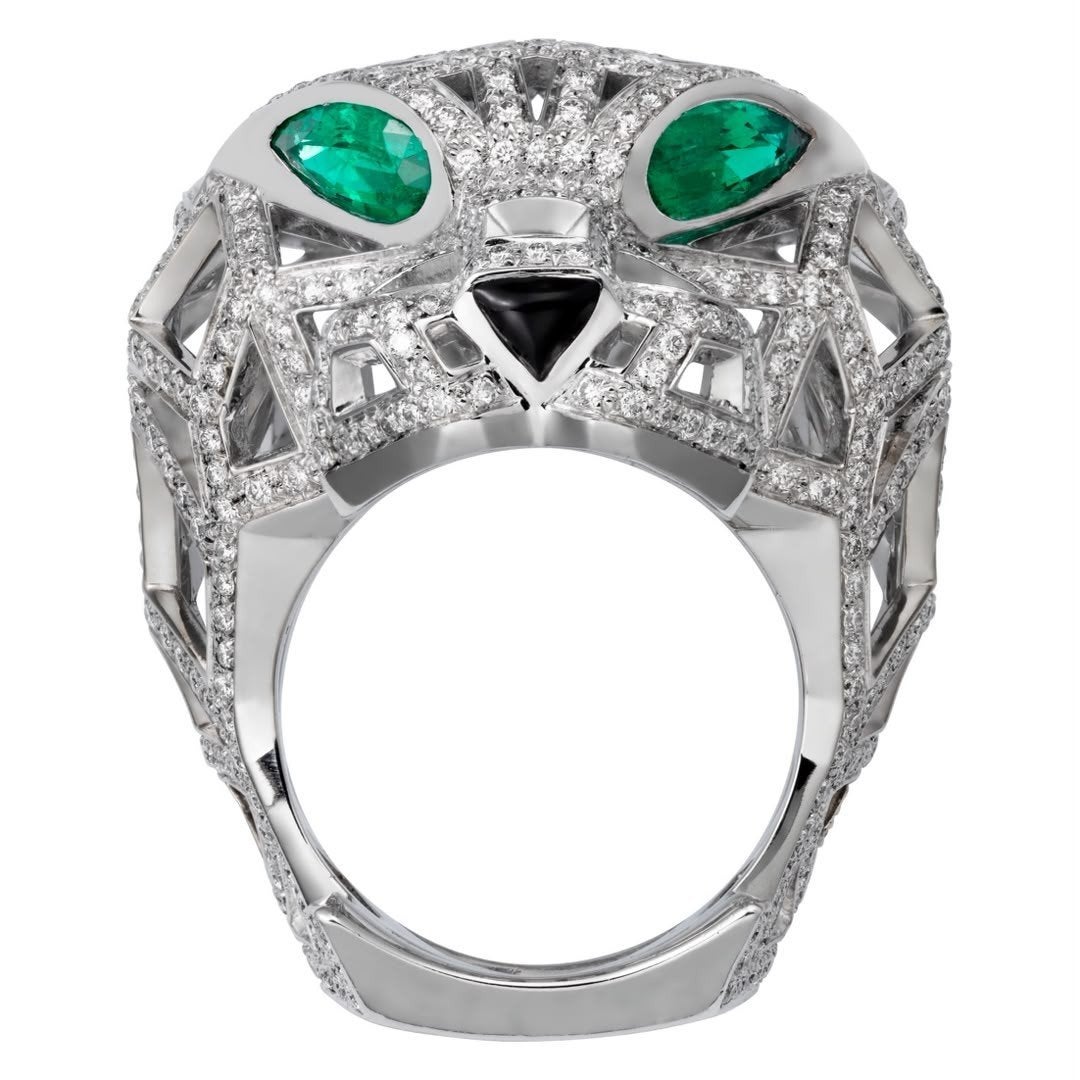 Cartier panthere ring, Nieuw, Ophalen of Verzenden, Dame, Goud