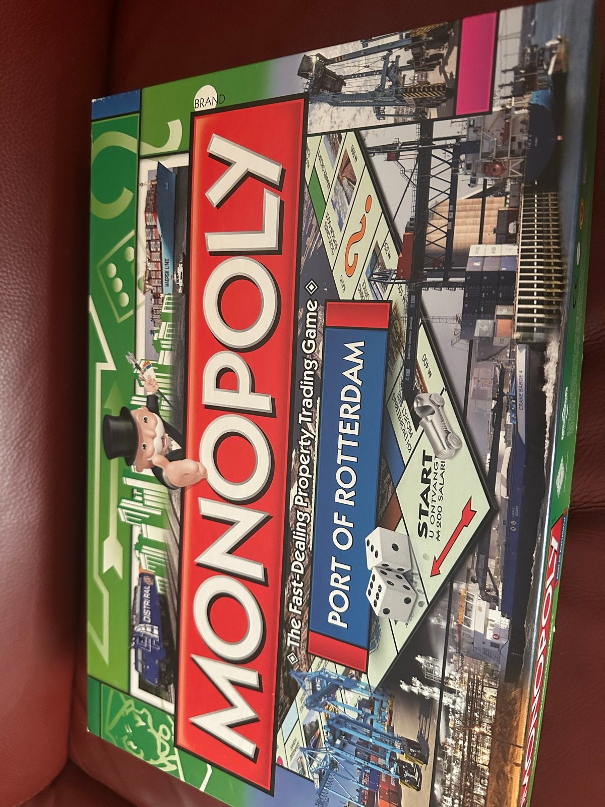 Monopoly Port of Rotterdam - Zo goed als nieuw, Drie of vier spelers, Ophalen of Verzenden, Zo goed als nieuw