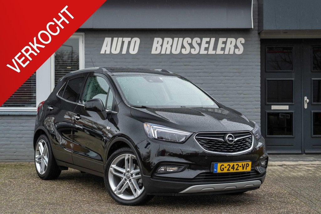 Opel Mokka X 1.4 Turbo Innovation Trekhaak Mooie staat !, Auto's, Opel, Gebruikt, Zwart, 1364 cc, SUV of Terreinwagen