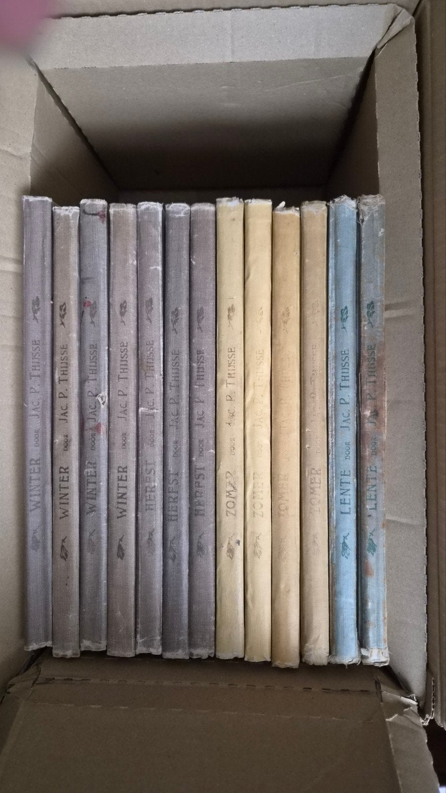 Grote collectie Verkade-albums - Jac P. Thijsse-natuurboeken, Antiek en Kunst, Ophalen