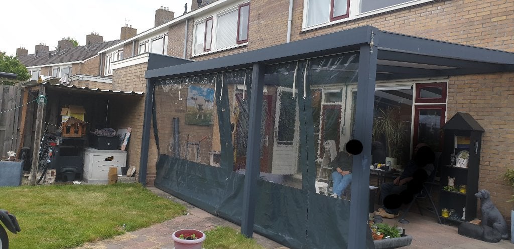 Veranda zeilen, Tuin en Terras, Overkappingen, Gebruikt, Veranda, Ophalen