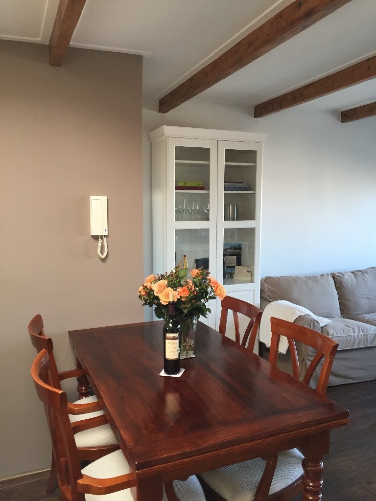 Tafel kersenhout, Huis en Inrichting, Ophalen, Gebruikt, 100 tot 150 cm, 50 tot 100 cm
