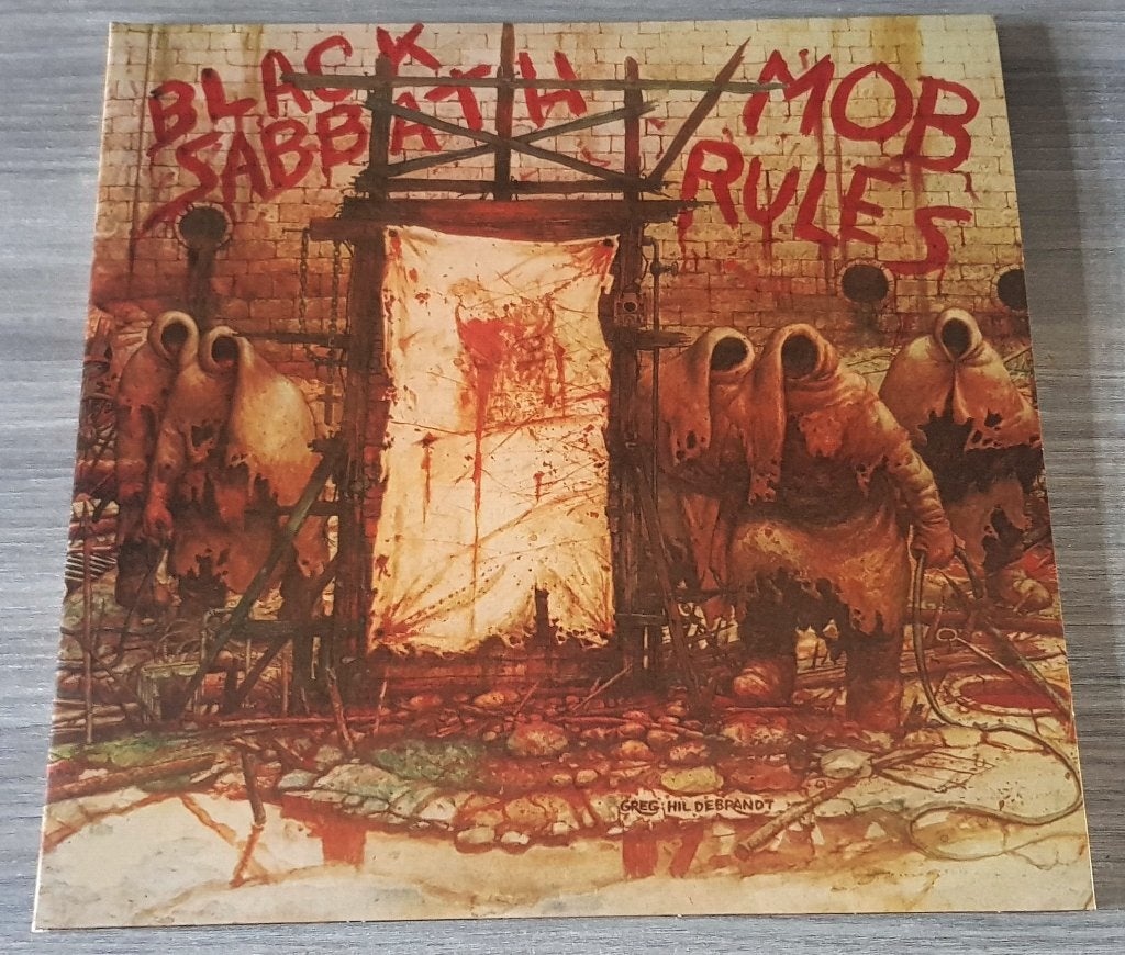 LP Black Sabbath - Mob Rules [Rem.2 Lp's 180gr.Vinyl], Heavy metal, Beschermende buitenhoes, Ophalen of Verzenden, Zo goed als nieuw