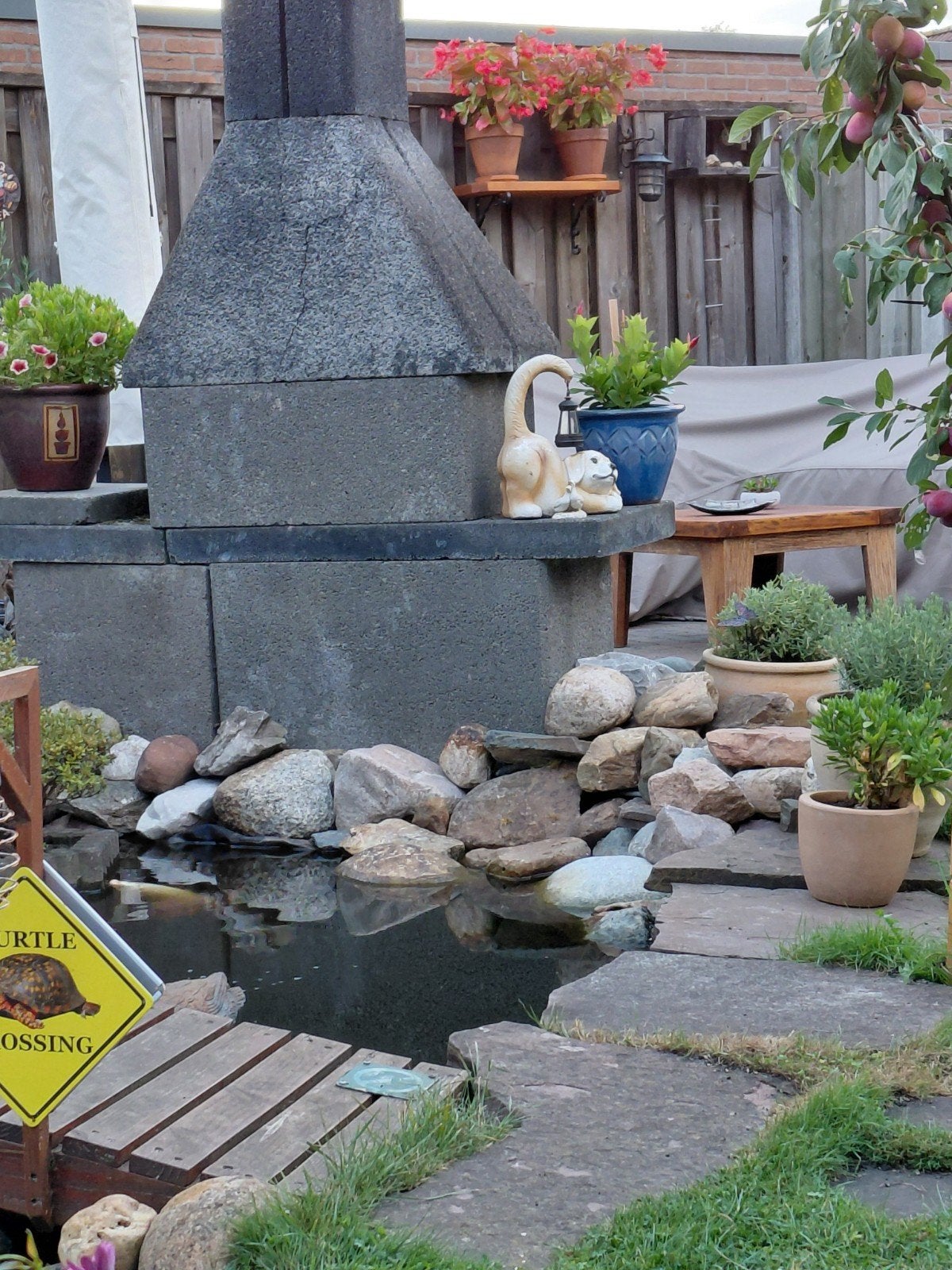 Gratis zwerfkeien, Ophalen, Gebruikt, Beton, Waterornament