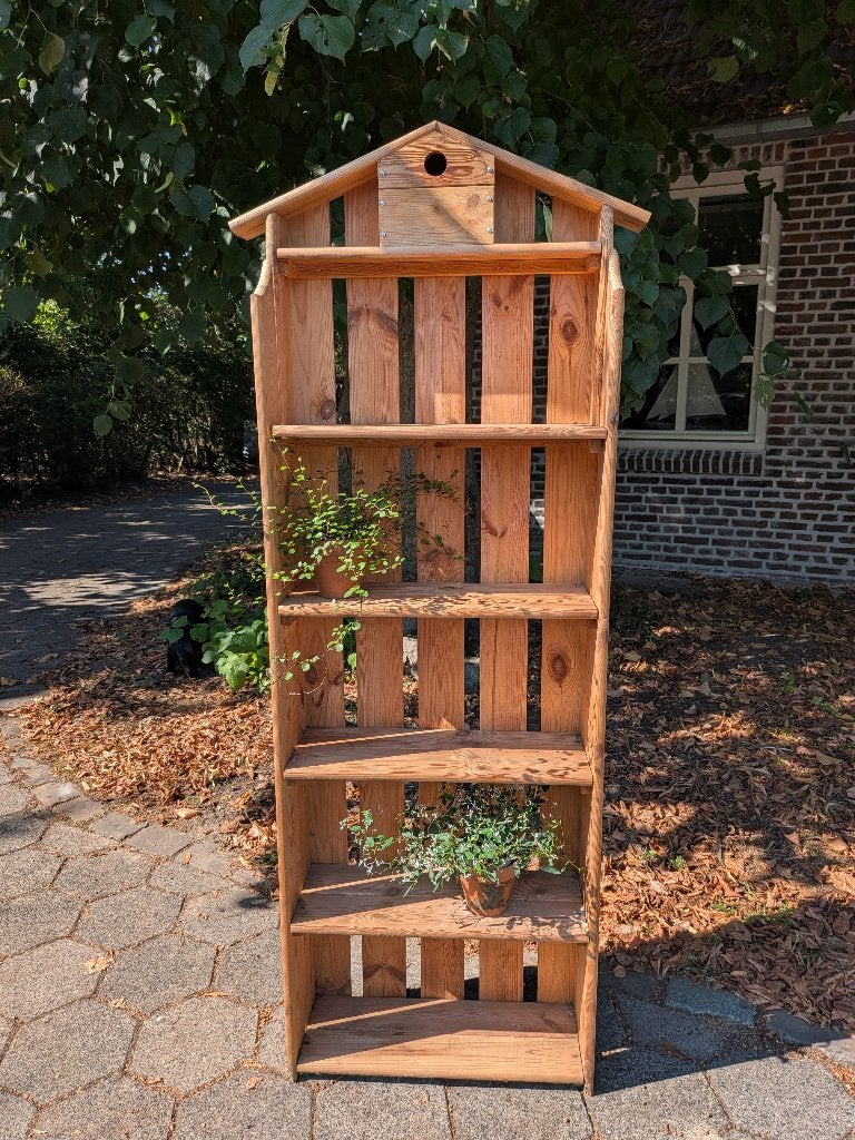 Houten kast | Plantenrek - 180cm hoog, Ophalen, Gebruikt