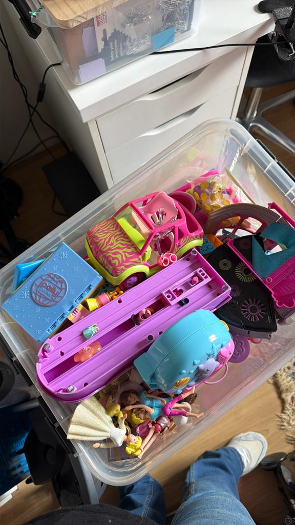 Grote verzameling Polly Pocket speelgoed, Ophalen of Verzenden, Gebruikt, Jongen of Meisje