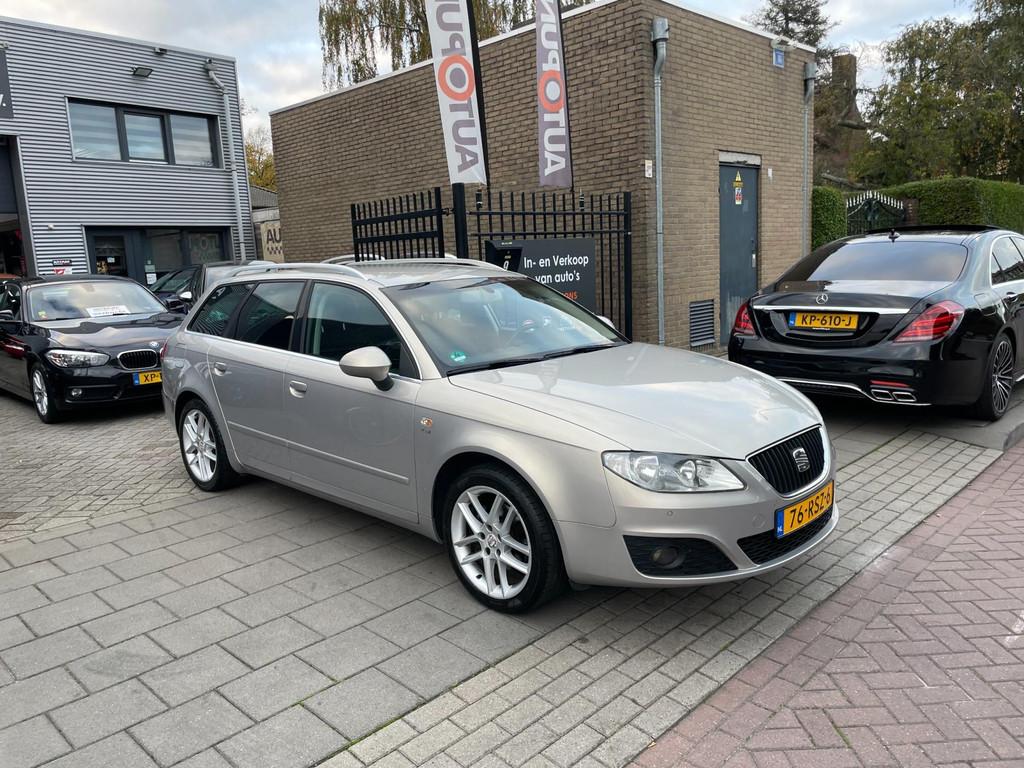Seat Exeo ST 1.8 TSI Businessline 2e Eigenaar! Trekhaak Airc, Auto's, Seat, Voorwielaandrijving, Euro 5, 4 cilinders, Beige