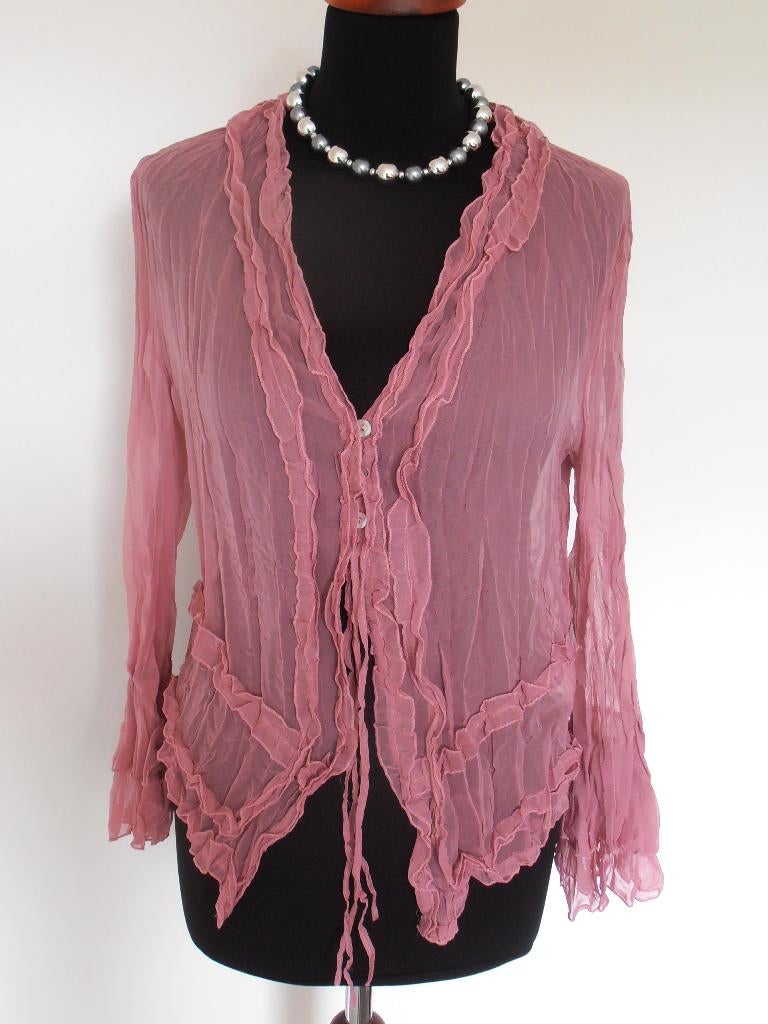 Nieuwe Elisa Cavaletti oudroze blouse - 38, Maat 38/40 (M), Verzenden, Nieuw, Elisa cavaletti