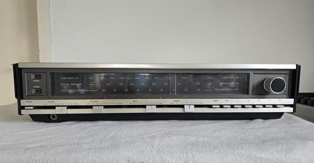 Philips 22AH770 vintage stereo receiver, Audio, Tv en Foto, Tuners, Ophalen of Verzenden