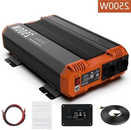 Omvormer – Wisselrichter – Stroomomzetter – 12V Naar 220V, Corvance B.V., Verzenden, Nieuw, Corvancebol@gmail.com