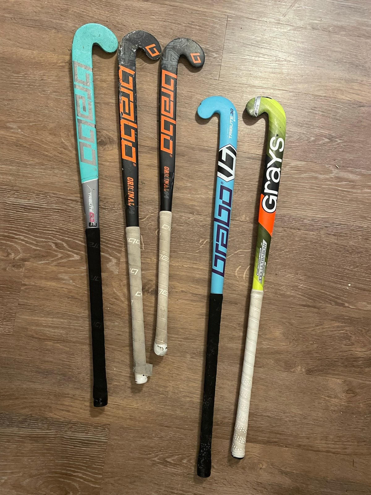 Diverse hockey sticks (Grays, Brabo) - Gebruikt, Sport en Fitness, Ophalen of Verzenden, Gebruikt, Stick