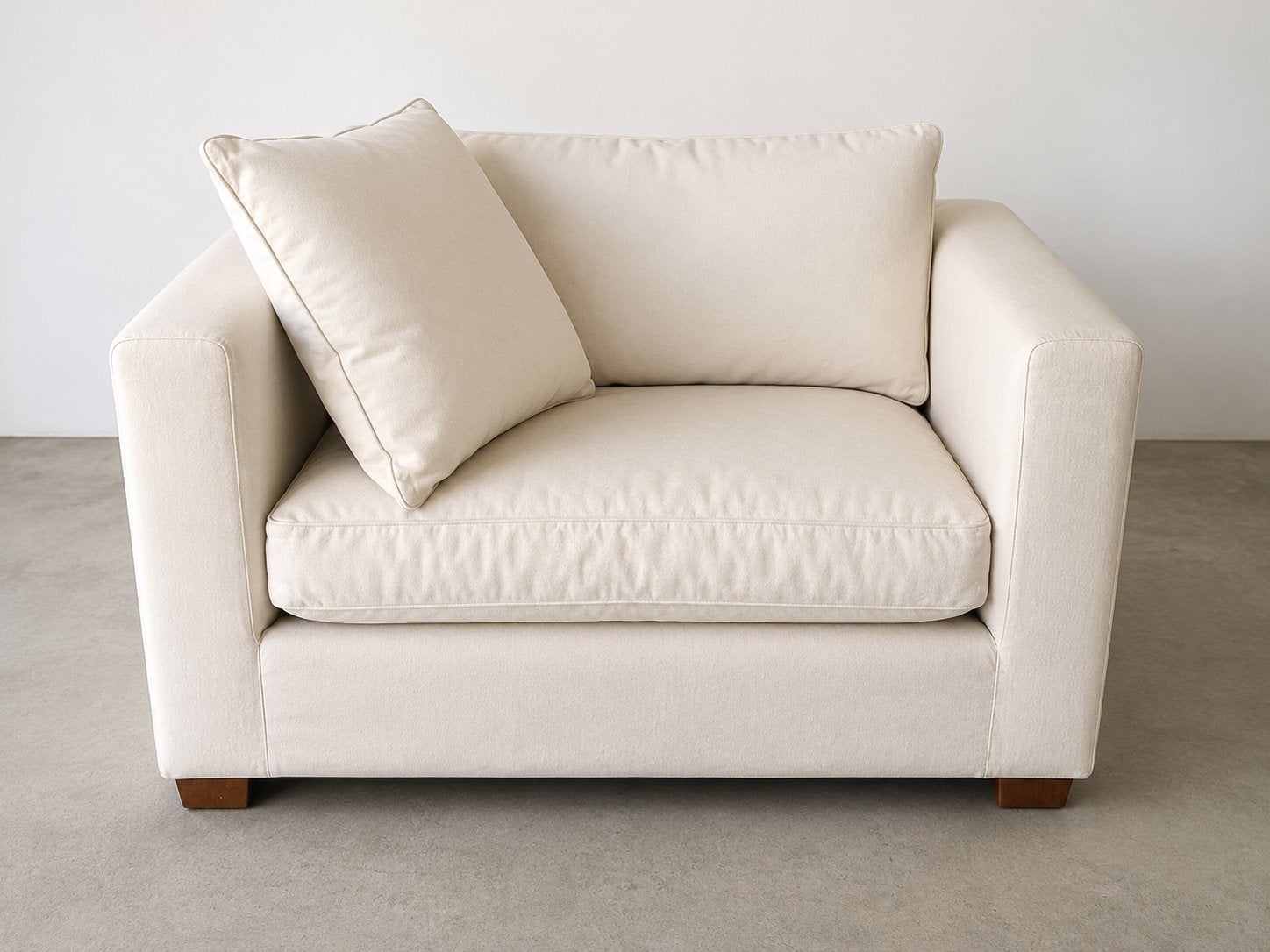 Linteloo Loveseat + 2 Soho Poefjes | 2 sets hoezen, Ophalen, Gebruikt, Tweepersoons, Stof