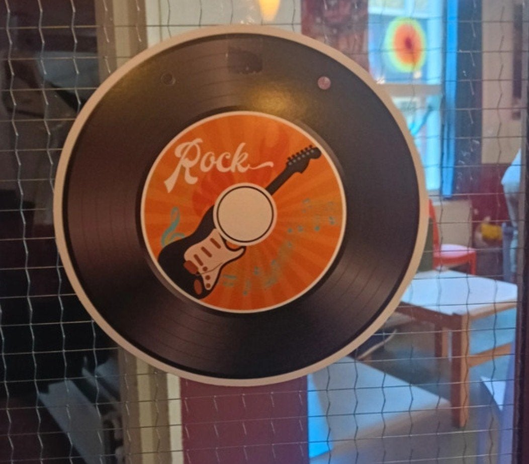 Retro Rock & Roll Versiering voor Feestjes, Hobby en Vrije tijd, Feestartikelen, Ophalen of Verzenden, Gebruikt, Versiering, Overige