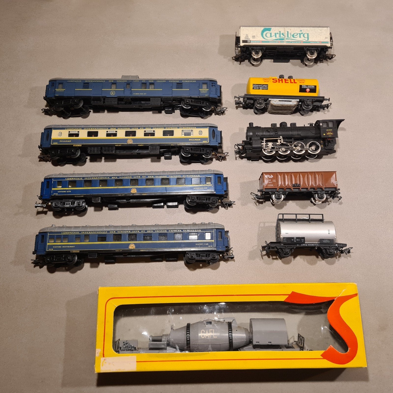 Div. modeltrein H0, lima, Joueff, Gebruikt, Ophalen of Verzenden, Analoog, Lima