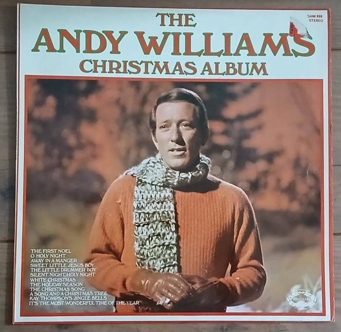 The Andy Williams The Christmas Album(1963)SHM 888 Stereo, Picture disc, Ophalen of Verzenden, Zo goed als nieuw, 12 inch