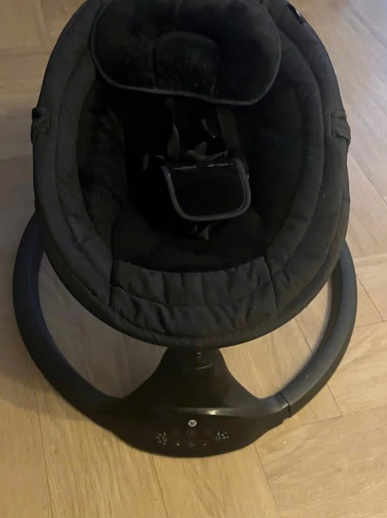 Schommelstoel wipstoel baby electrisch, Schommelstoel, Verstelbaar, Zo goed als nieuw, Ophalen