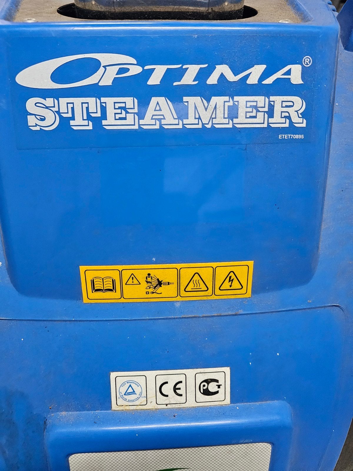 Professionele Optima Steamer Stoomreiniger, Ophalen, Gebruikt, Stoomreiniger
