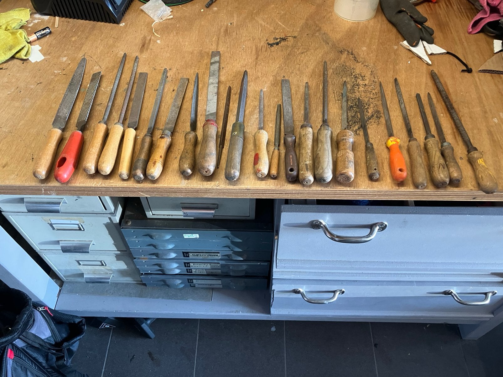 Raspen en vijlen, Ophalen of Verzenden, Gebruikt