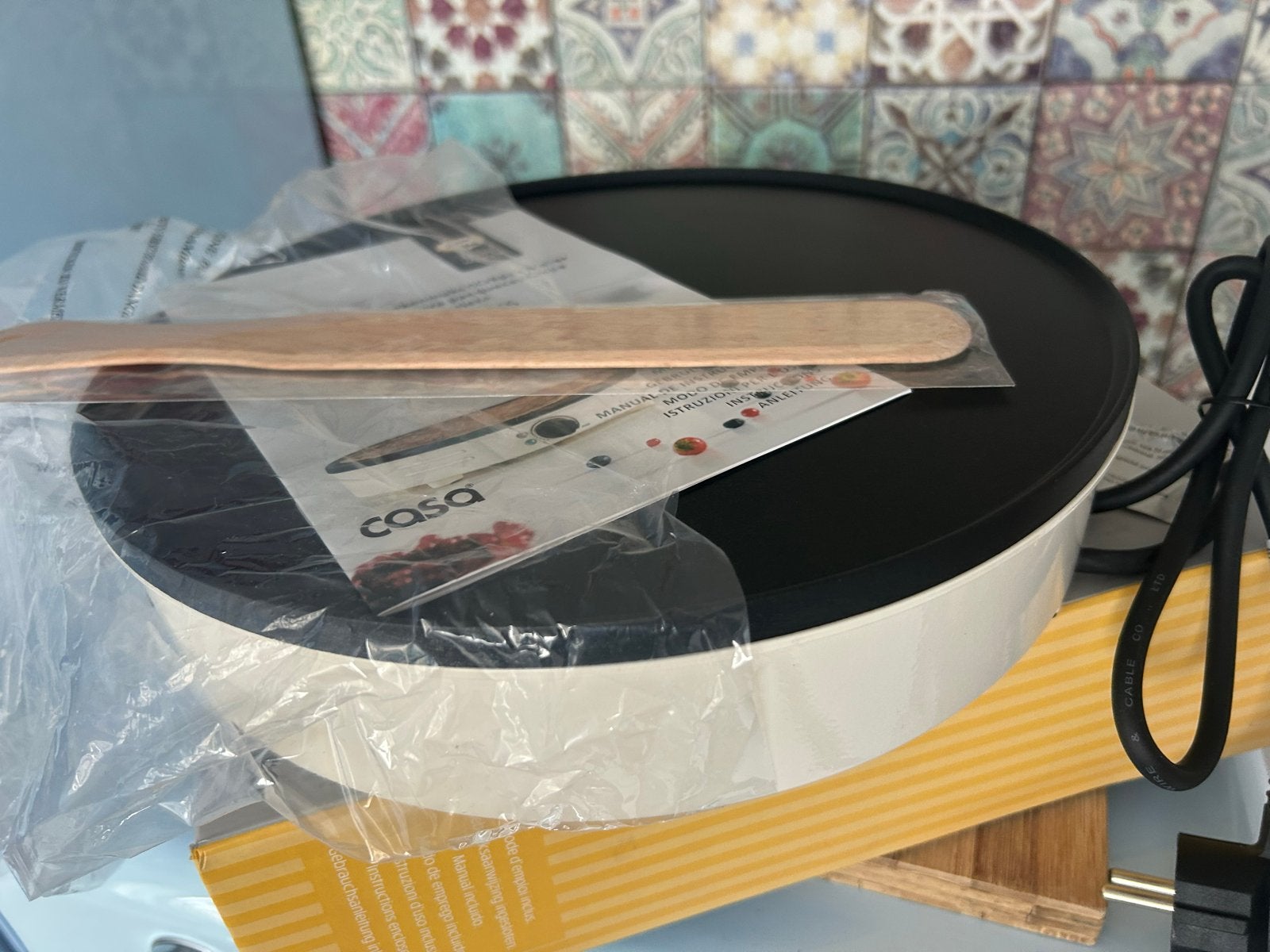 Retro Fun Crêpe Maker / Pannenkoekenmaker, Ophalen, Nieuw