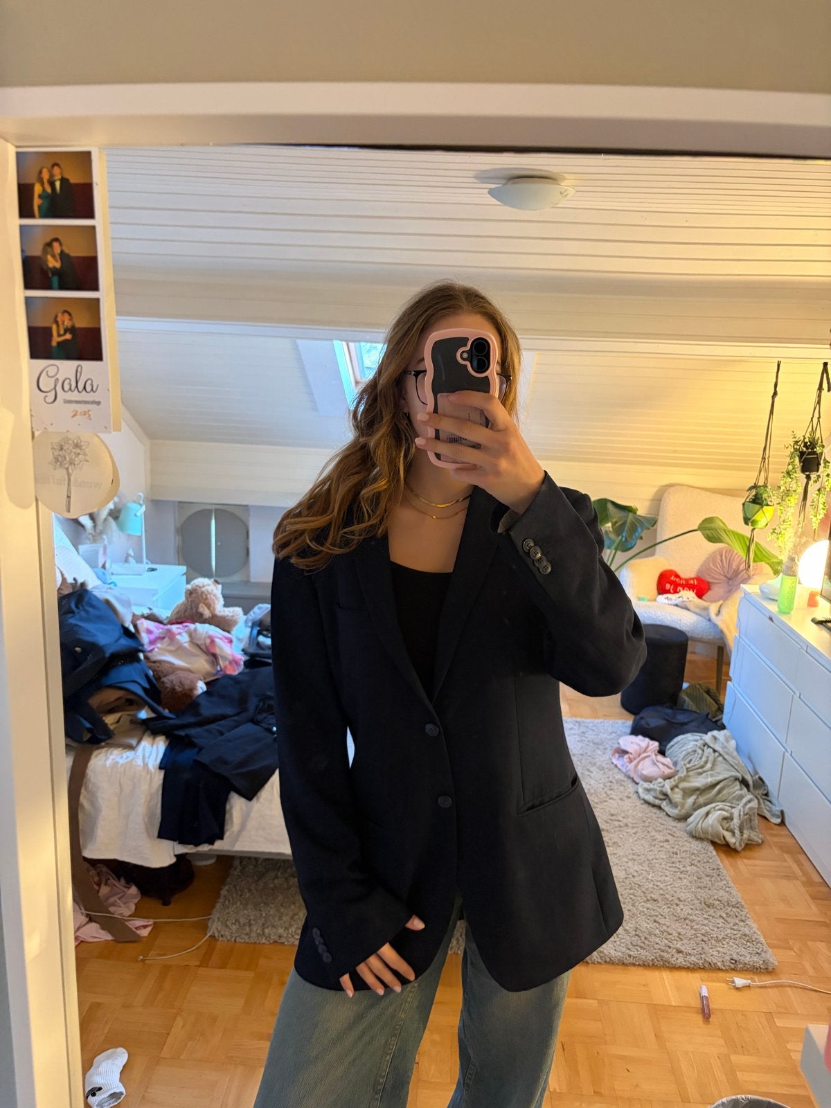 Donkerblauwe blazer van LIV Collection, maat 53, Blauw, Maat 46/48 (XL) of groter, Ophalen of Verzenden, Zo goed als nieuw