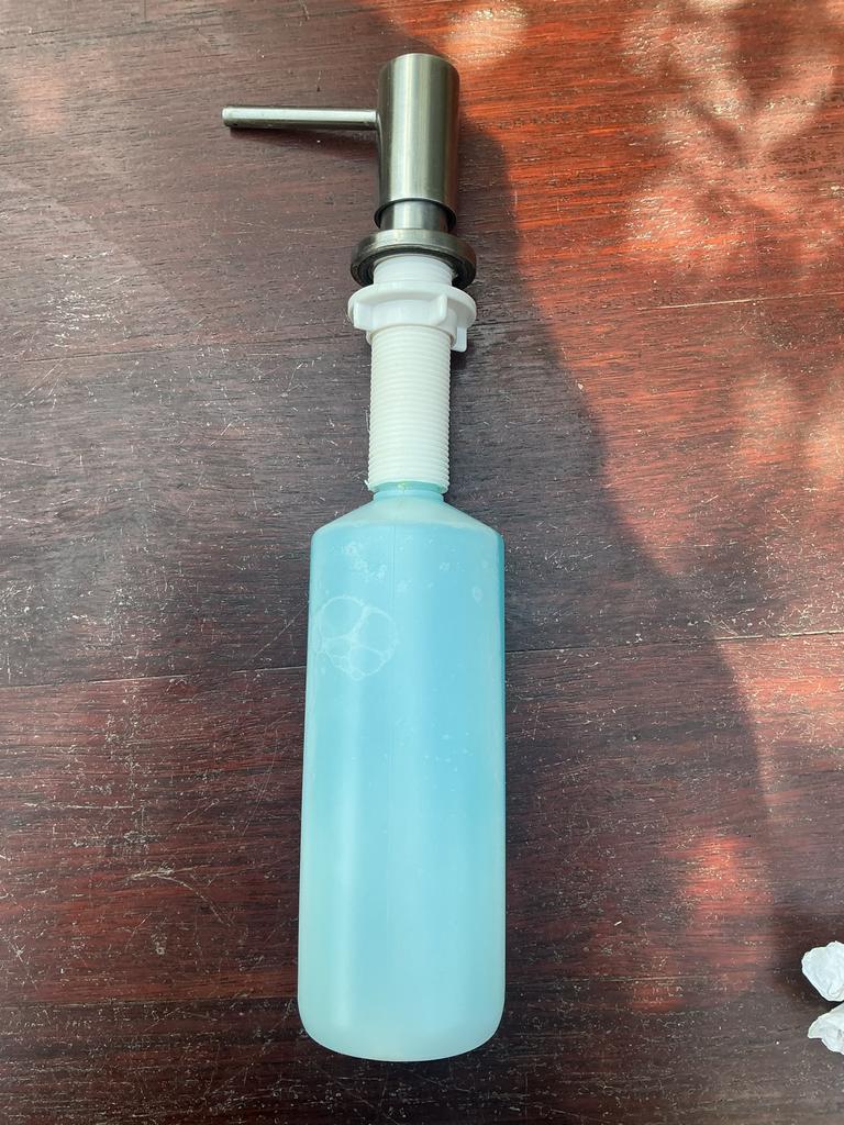 Grohe Zeepdispenser - RVS inbouw, Grohe, Zilver, Ophalen of Verzenden, Metaal