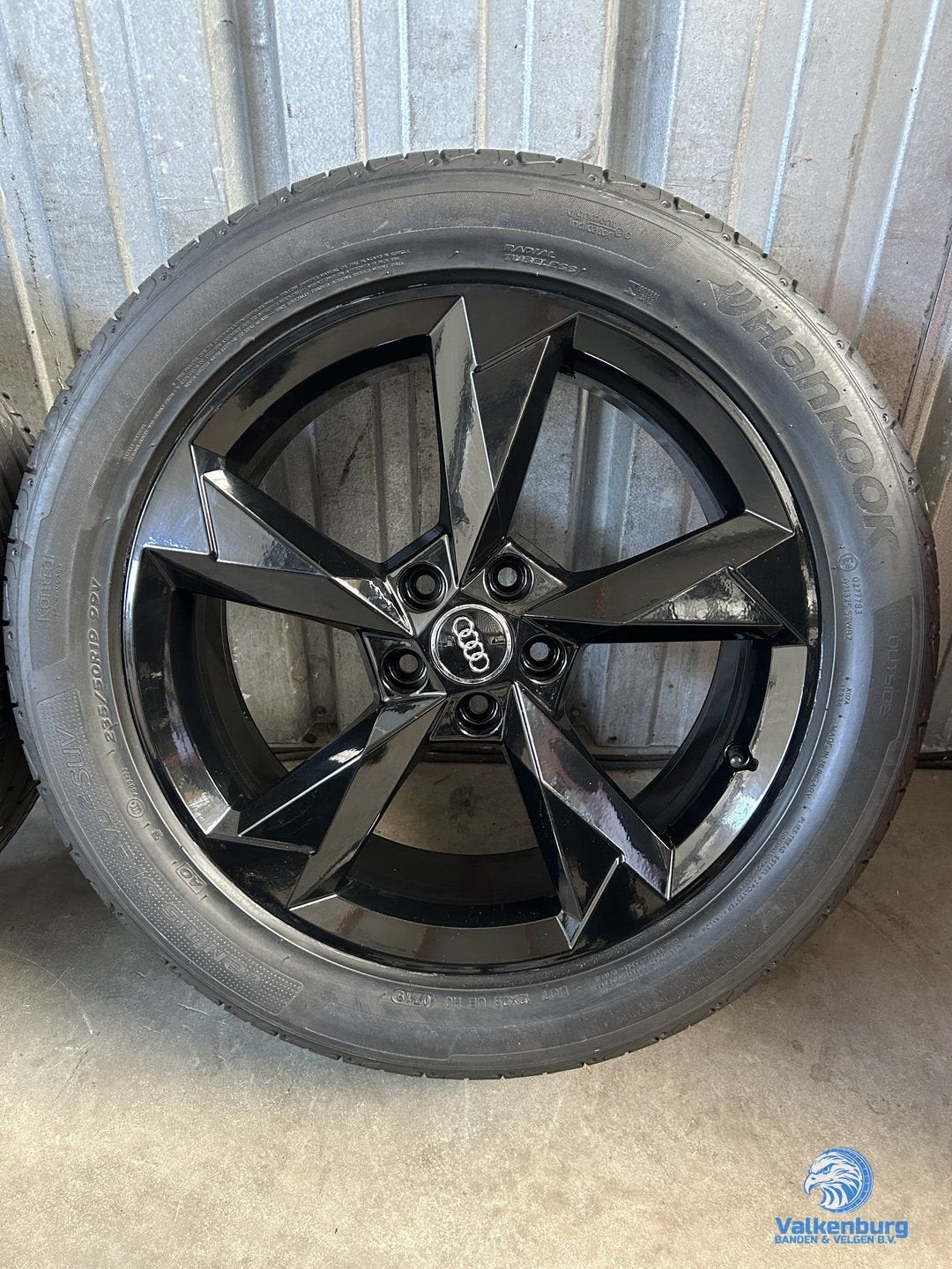 7mm! Originele Audi Q3 SQ3 F3 83A 19 inch zwarte rotor velge, 19 inch, Gebruikt, -, -