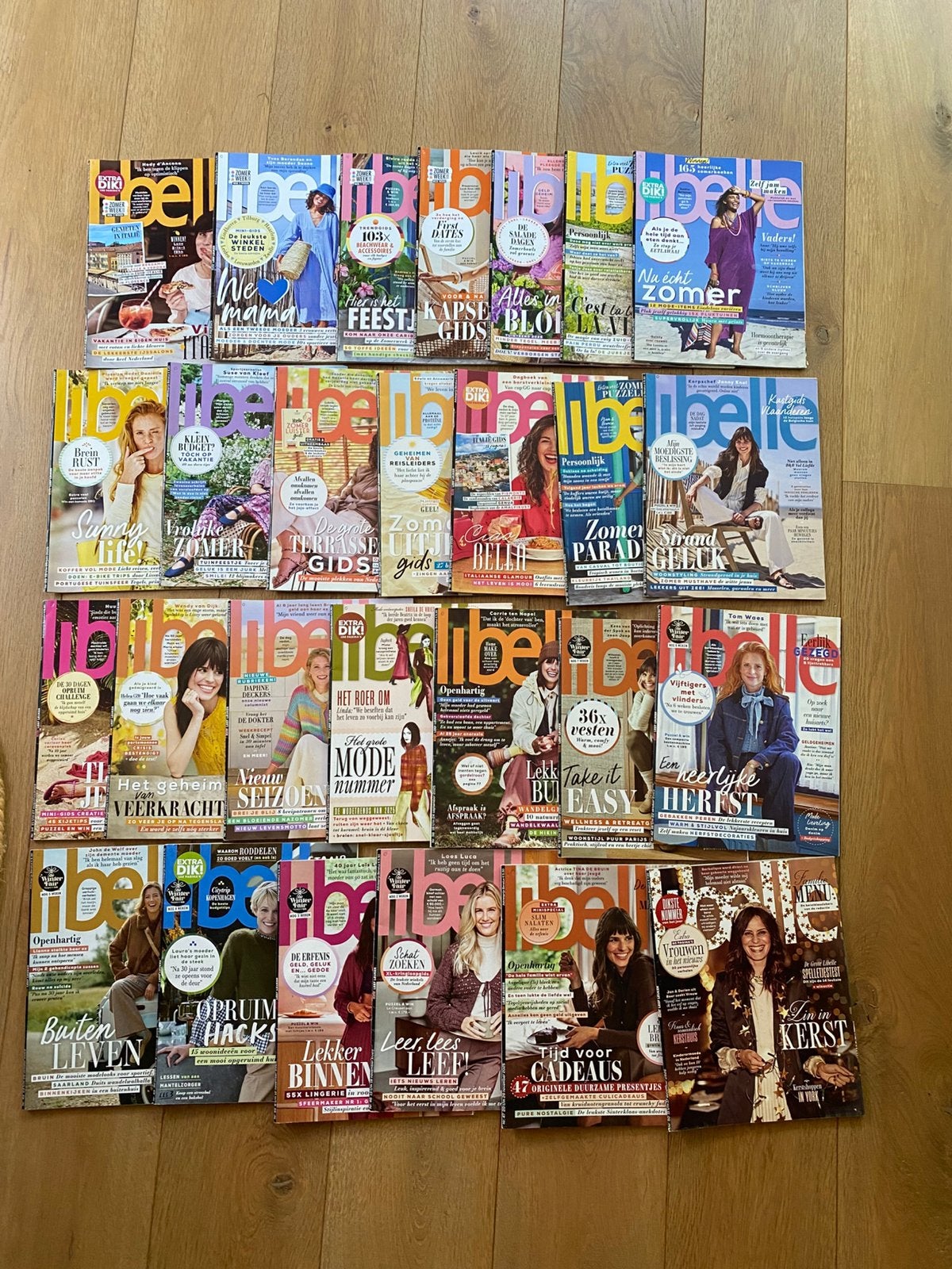 Libelle tijdschriften 2025 27x (zie omschrijving nummers), Ophalen, Zo goed als nieuw, Damesbladen