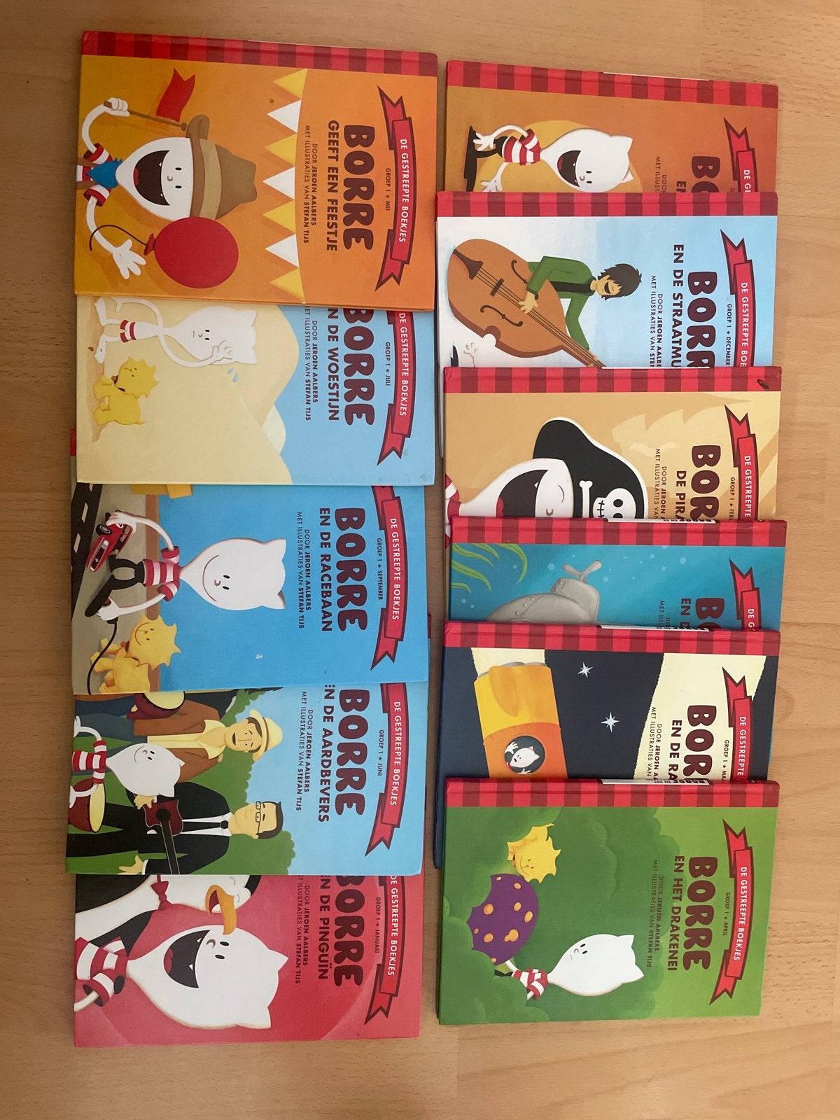 Borre Boekjes - 11 kinderboekjes voor groep 1, Ophalen, Zo goed als nieuw, 3 tot 4 jaar