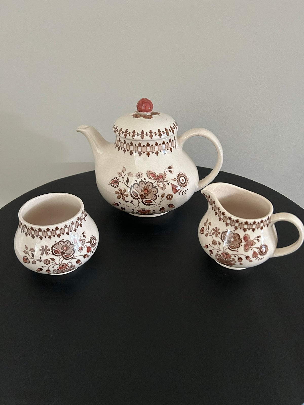 Vintage Johnson Brothers  Jamestown theeservies - 11-delig, Antiek en Kunst, Antiek | Servies los, Ophalen