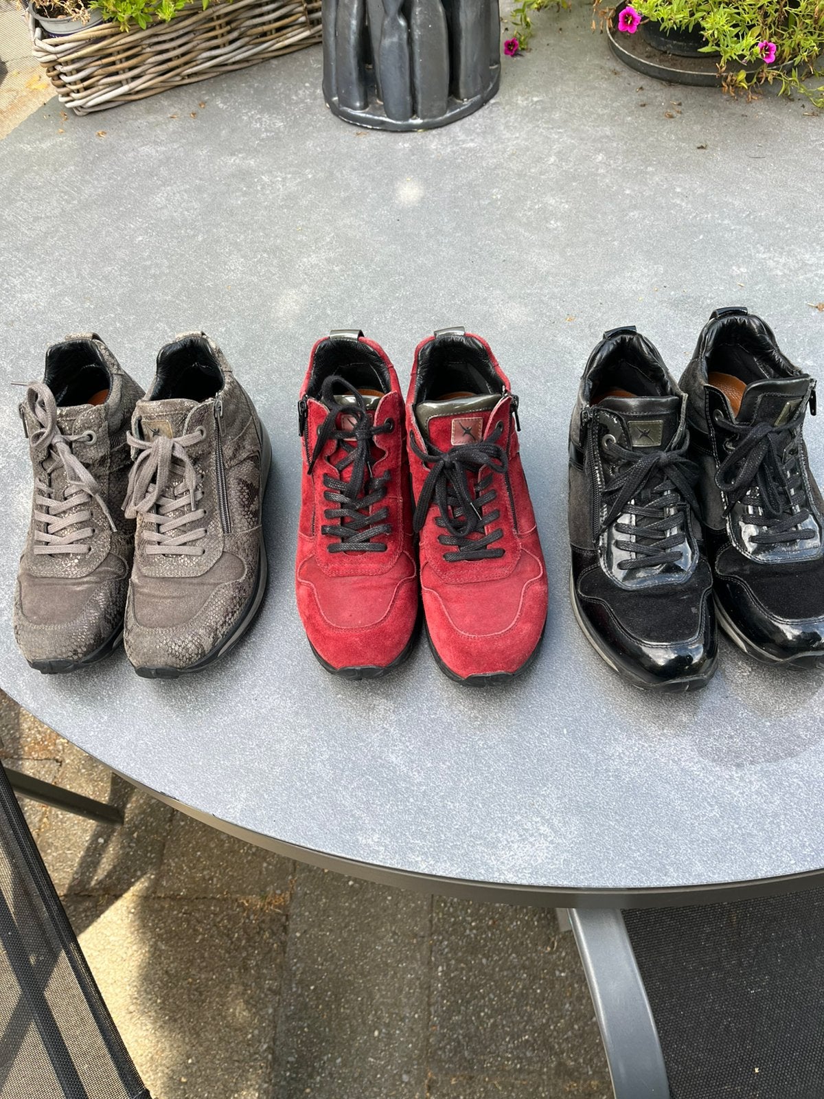 Xsensible schoenen met blok maat 39, Ophalen, Zwart, Lage of Enkellaarzen, Zo goed als nieuw