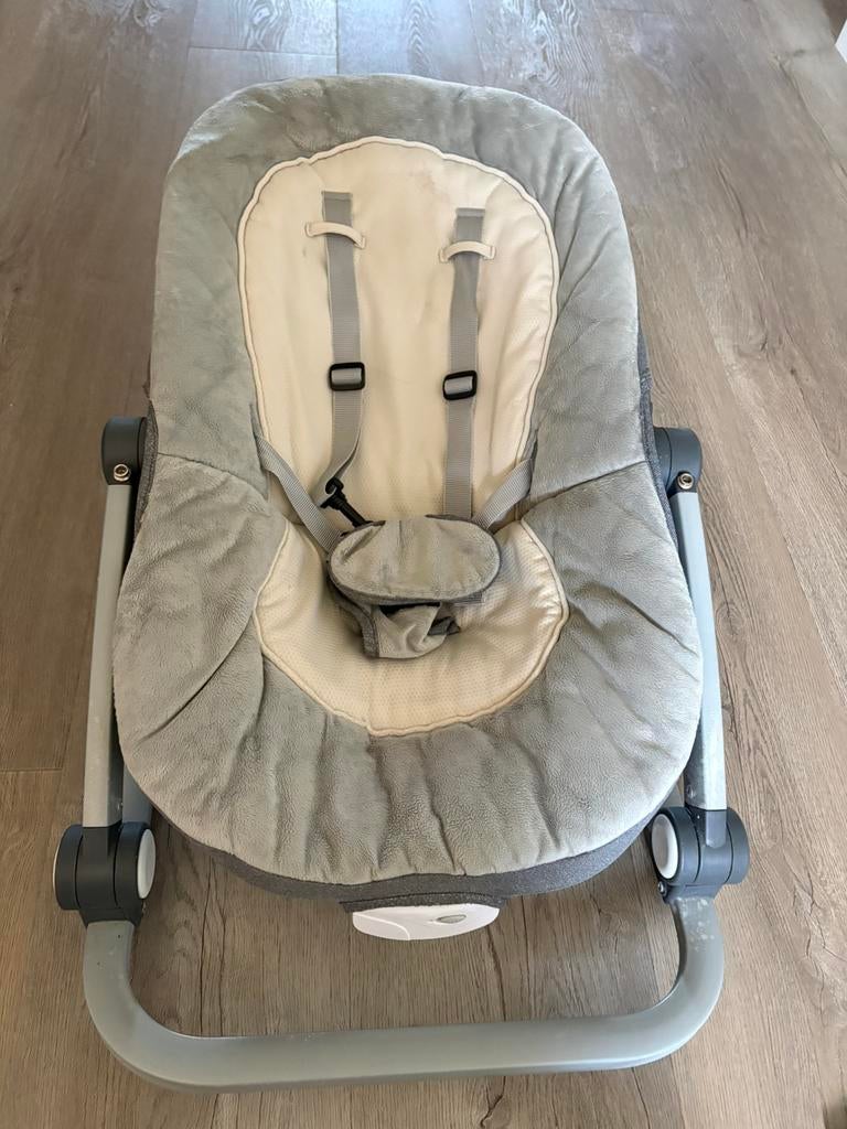 Bojungle wipstoel met geluid/trilfunctie, Kinderen en Baby's, Wipstoeltjes, Gebruikt, Verstelbaar, Wipstoel, Ophalen