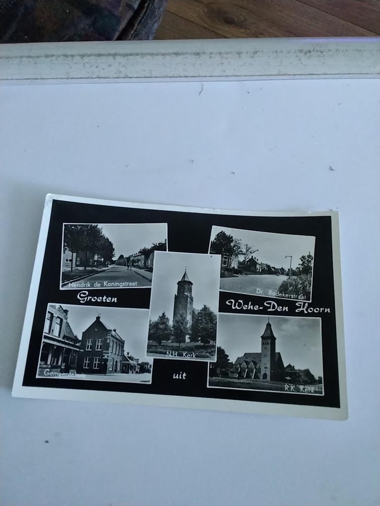 GROETEN UIT WEHE - DEN HOORN, Ophalen of Verzenden, Noord-Holland
