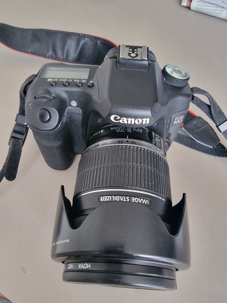 Canon EOS50D, Ophalen of Verzenden, Gebruikt, Canon, Accu