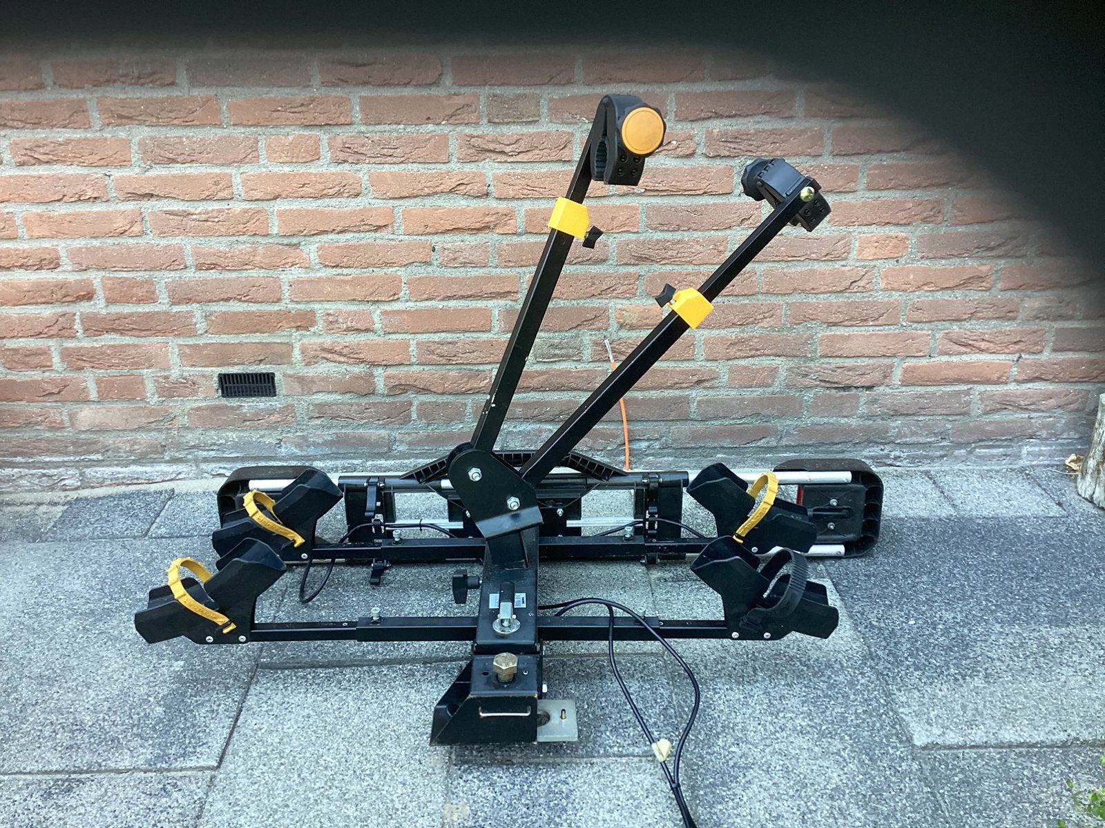 SPINDER HAWK fietsendrager, Auto diversen, Fietsendragers, Ophalen, Gebruikt, 2 fietsen, Trekhaakdrager
