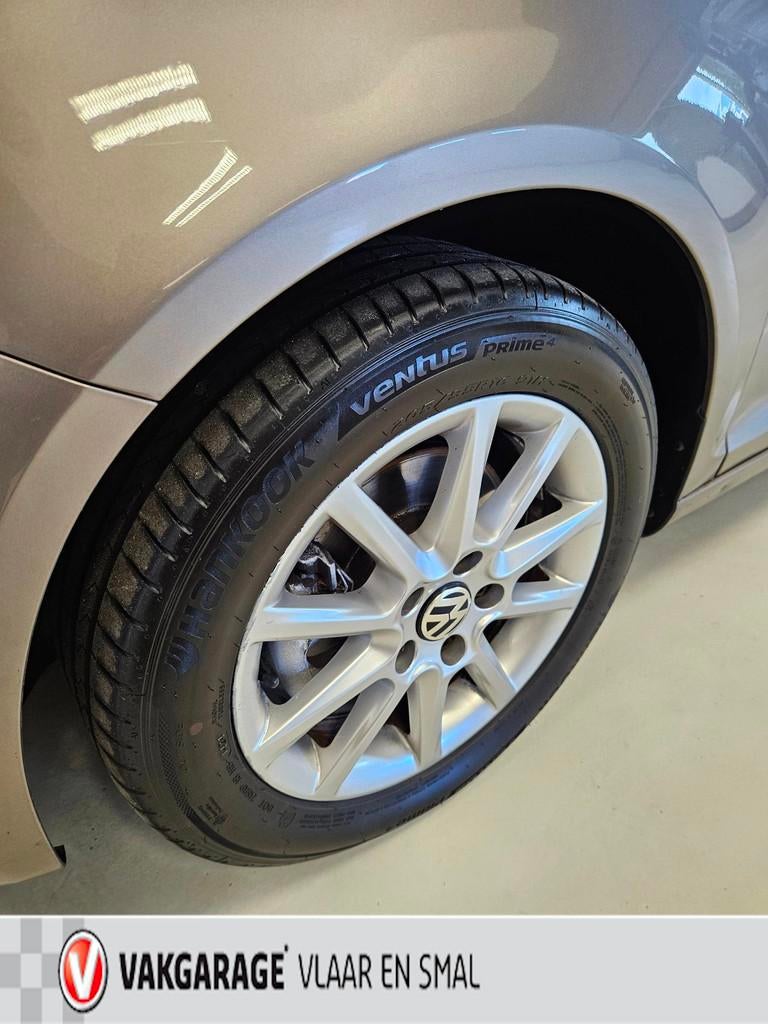 Volkswagen Golf Plus 1.4 TSI Trendline Automaat alcantara st, Euro 5, Gebruikt, Zwart, Bruin